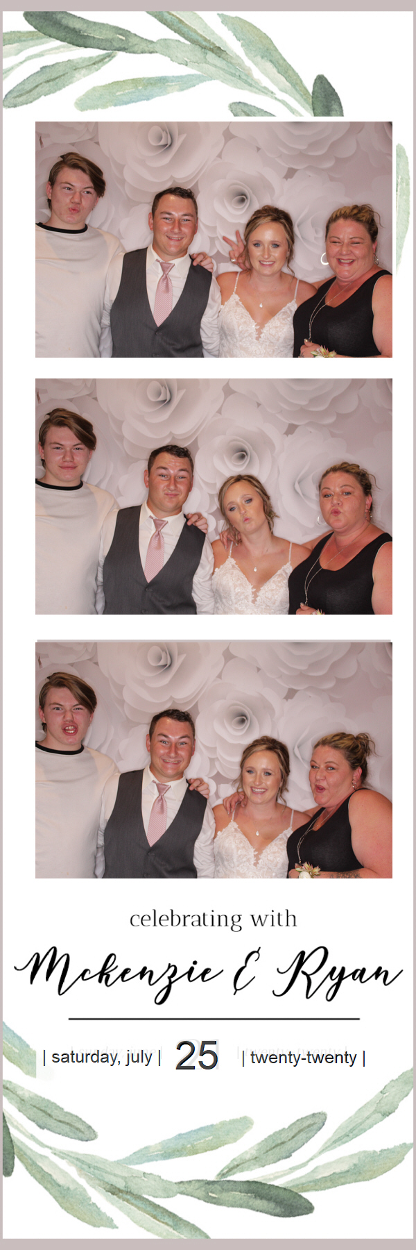 McKenzie & Ryan's Wedding | View more photos from the event at gallery.photoboothbillings.com/u/PhotoBoothBillings/McKenzie-Ryans-Wedding